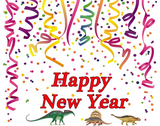 Happy New Year from Everything Dinosaur