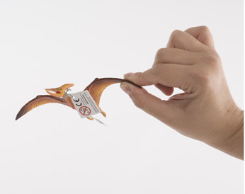 Our Pteranodon flying