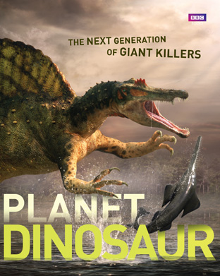 The front cover of the book "Planet Dinosaur"