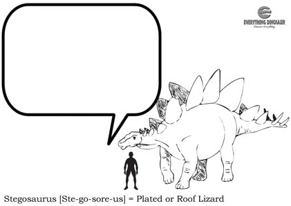 A typical teaching resource provided by Everything Dinosaur.