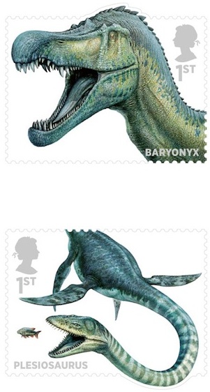 British prehistoric animals beautifully illustrated.