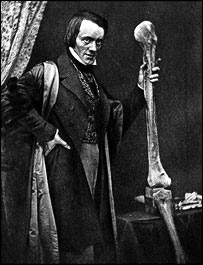 Sir Richard Owen regarded by many as a pioneer in the science of palaeontology.