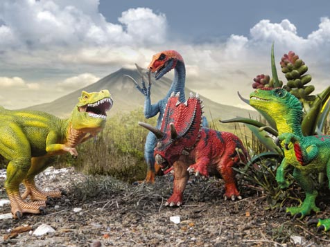 Four new Schleich dinosaur models to look forward to.