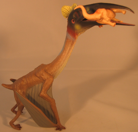 A modern interpretation of a flying reptile.