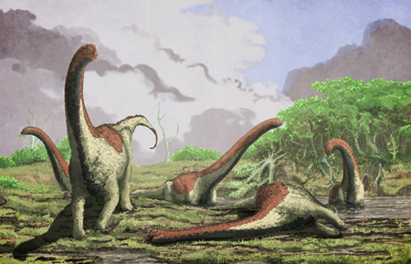 New genus of Titanosaur described from Tanzania.