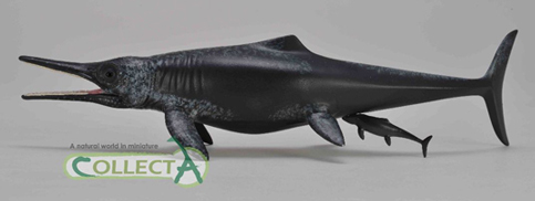 Detailed Ichthyosaur figure.