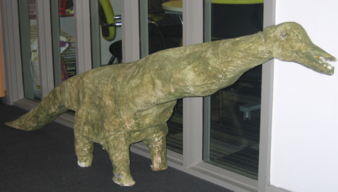 A school's very own version of "Dippy".