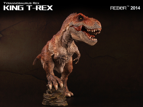 Nicknamed King T. rex!