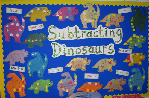 Subtracting dinosaurs