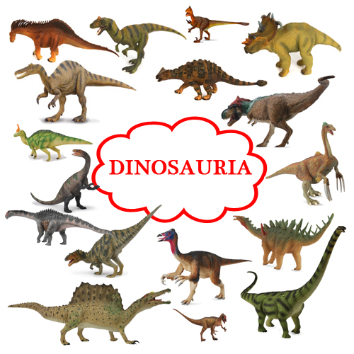 So many different types of dinosaur.