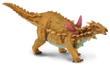 A model of a Scelidosaurus.