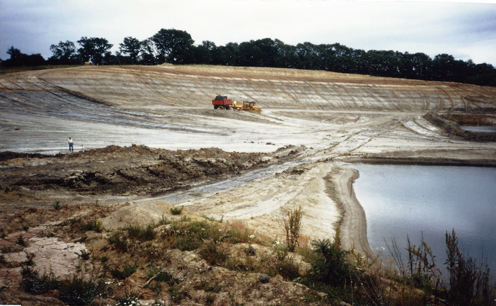 Rudgwick quarry the location of the Polacanthus fossil discovery.