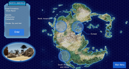 Which part of Pangea would you like to explore?