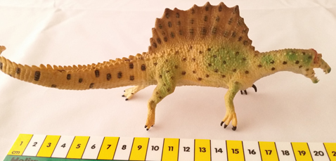The CollectA swimming Spinosaurus dinosaur model.