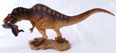 The Rebor Acrocanthosaurus atokensis model.