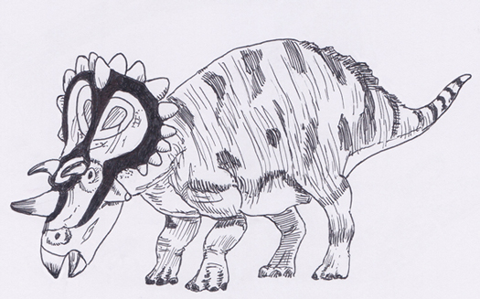Regaliceratops drawing.