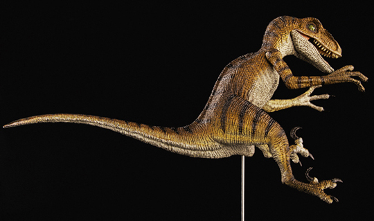 Rebor "Spring-heeled Jack" Velociraptor model.