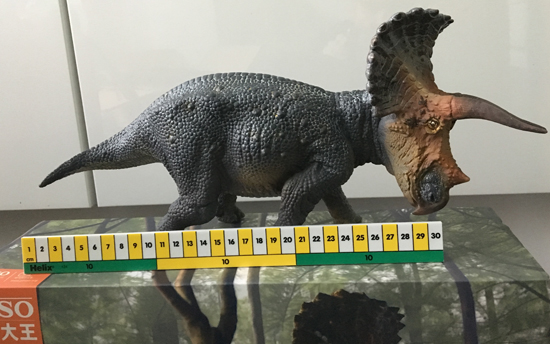 The PNSO Age of Dinosaurs Triceratops model.
