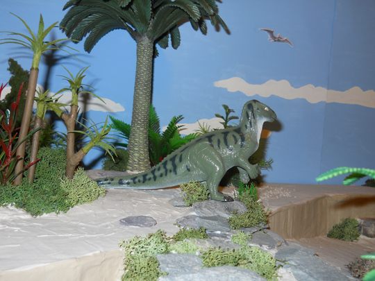 Iguanodon classical model.