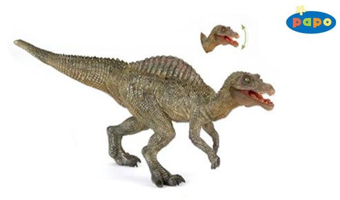 Papo juvenile Spinosaurus model.