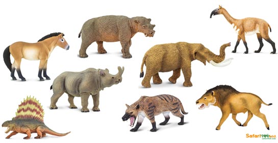 New prehistoric animal models from Safari Ltd (2018).