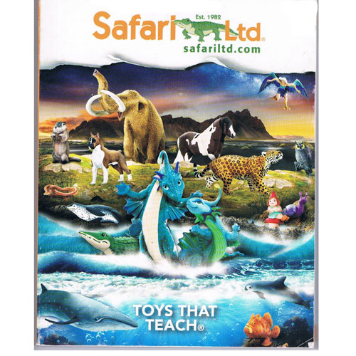 Safari Ltd collectors booklet (2018)