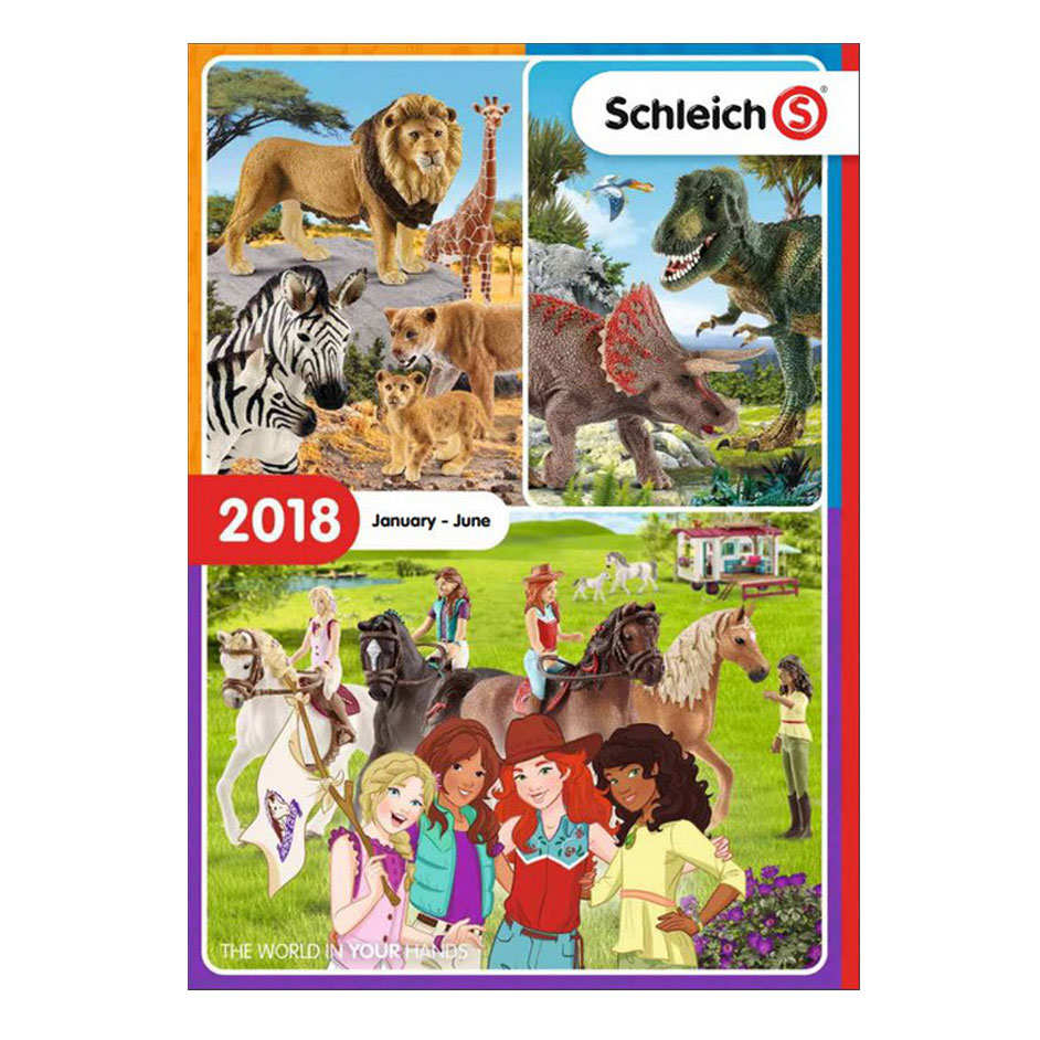 Schleich collectors booklet 2018.