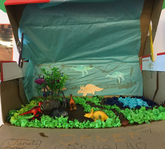 "Jurassic World" created by Year 4 children.