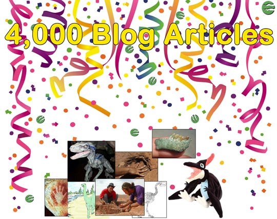 4,000 articles on the Everything Dinosaur blog.