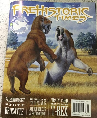 Prehistoric Times magazine (spring 2018).