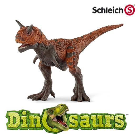 Schleich Conquering the Earth Carnotaurus model.
