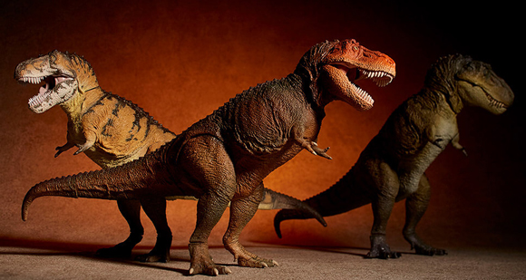 Sofubi Toy Box T. rex figures and Everything Dinosaur