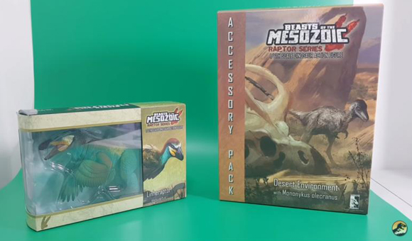 Reviewing Beasts of the Mesozoic Linheraptor and the Desert Accessory Pack.