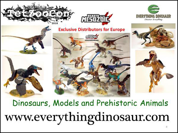 Beasts of the Mesozoic slide prepared for prestigious scientific conference.