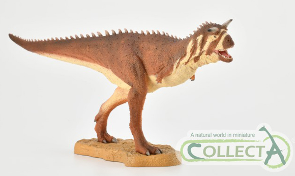 The CollectA Age of Dinosaurs Deluxe Carnotaurus.