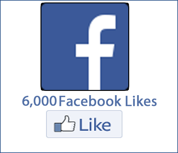 Facebook and 6,000 "likes"