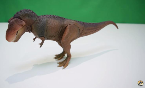 A video review of a Kaiyodo Sofubi Toy Box Tyrannosaurus rex "classic" colour.