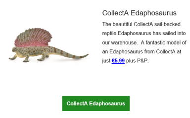CollectA Edaphosaurus.