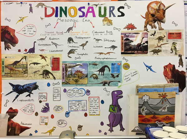 Dinosaur poster (Year 5)