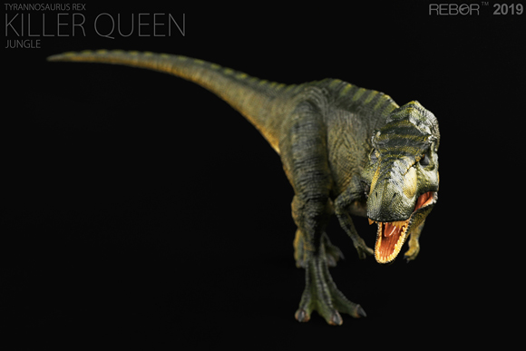 Rebor Killer Queen T. rex dinosaur model.