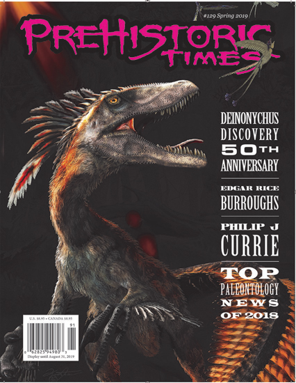 Prehistoric Times magazine (spring 2019).