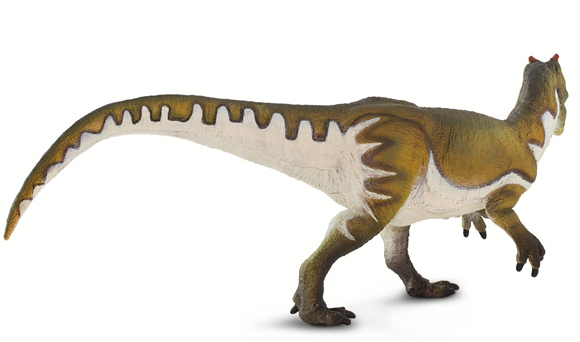 Wild Safari Prehistoric World Allosaurus dinosaur model.