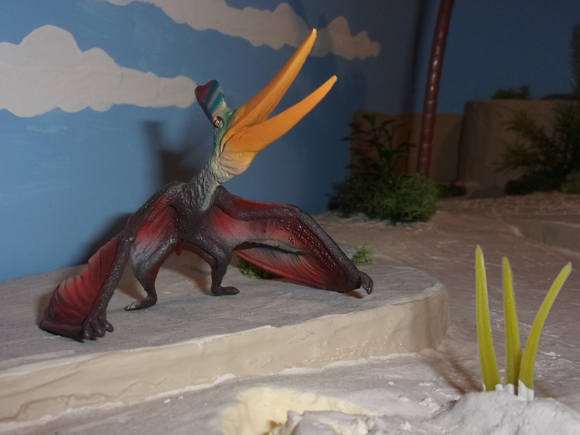 Rare Bullyland pterosaur model.