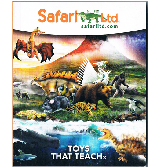 Safari Ltd collectors booklet - 2019.
