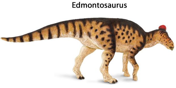 Wild Safari Prehistoric World Emontosaurus model.