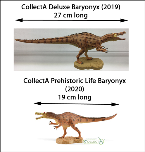 CollectA Baryonyx figures.
