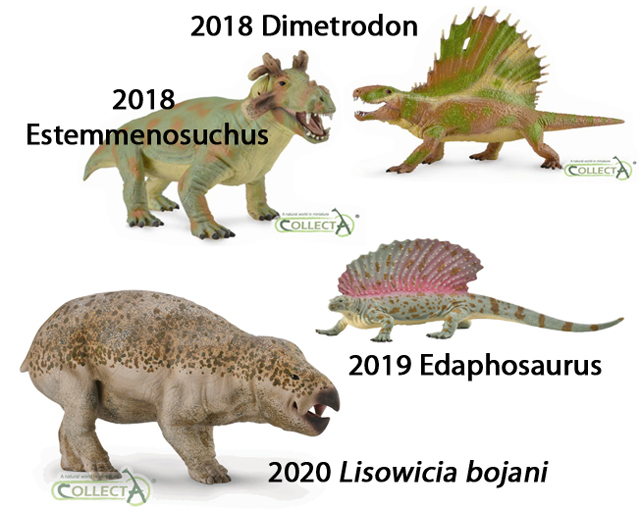 Four CollectA synapsids.