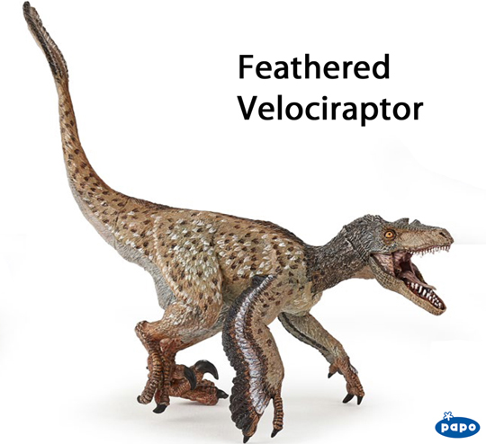 New Papo feathered Velociraptor (autumn 2020).
