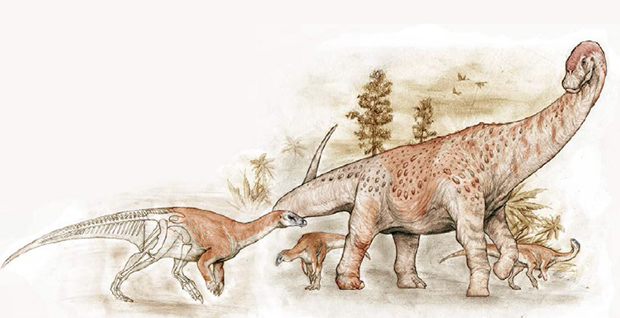 Nullotitan and Isasicursor life reconstruction.