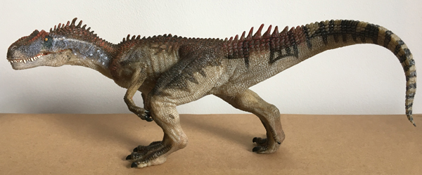 Papo Allosaurus new colour scheme (2019).